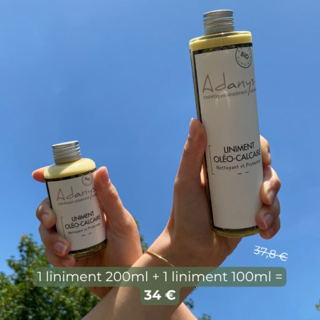 1 Liniment (200ml) + 1 Liniment (100ml)