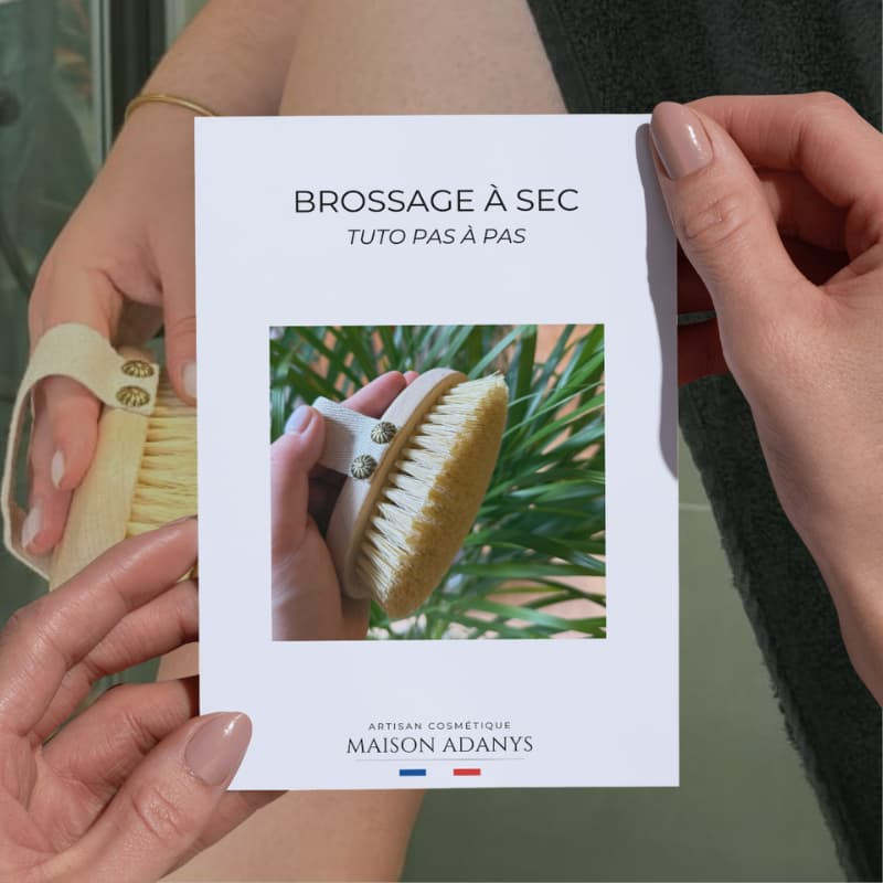 Duo brossage à sec - brosse corps & guide d'utilisation Duo brossage à sec - brosse corps & guide d'utilisation